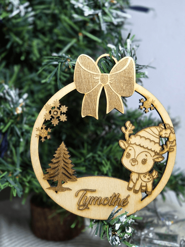 Boule de Noël &quot;renne&quot;